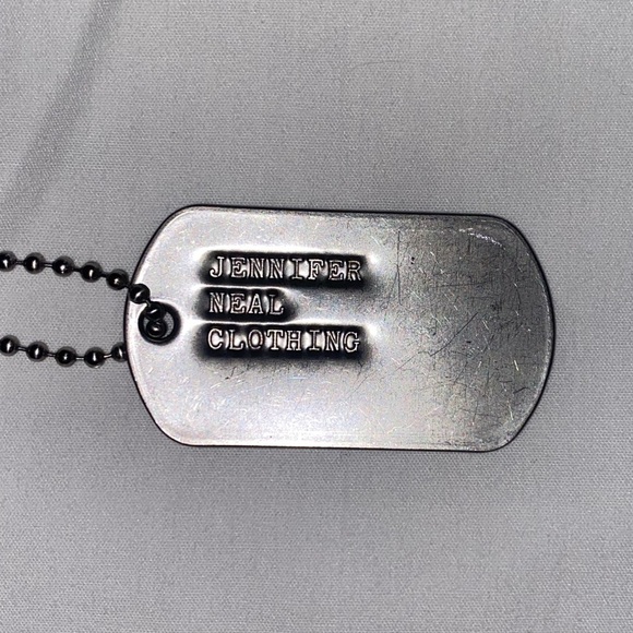 J NEAL JENNIFER NEAL CLOTHING COMPANY Dog Tag Rare - Picture 3 of 5